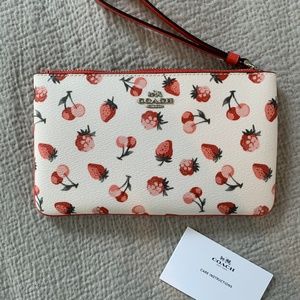 Coach Berries Wristlet